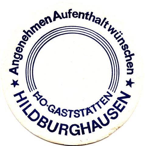 hildburghausen hbn-th ho gaststtten 1a (rund215-angenehmen-blau)
